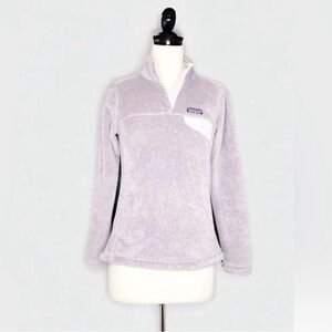 Patagonia Retool Snap Fleece Pullover Purple